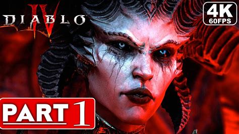 Diablo 4 Gameplay Walkthrough Part 1 Full Game 4k 60fps Pc Ultra No