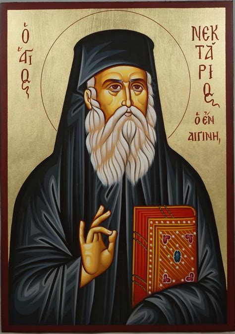 Saint Nektarios Of Aegina Orthodox Icon Blessedmart