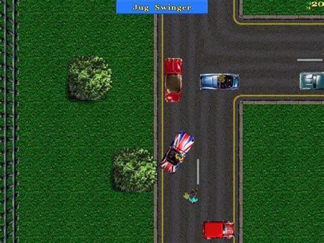 Screenshot Of Grand Theft Auto Mission Pack 1 London 1969 Dos