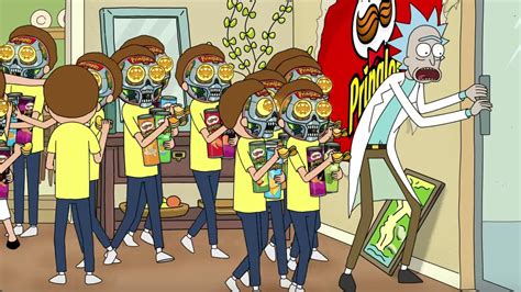 Watch As Rick And Morty Are Trapped In A Pringles Super Bowl Commercial