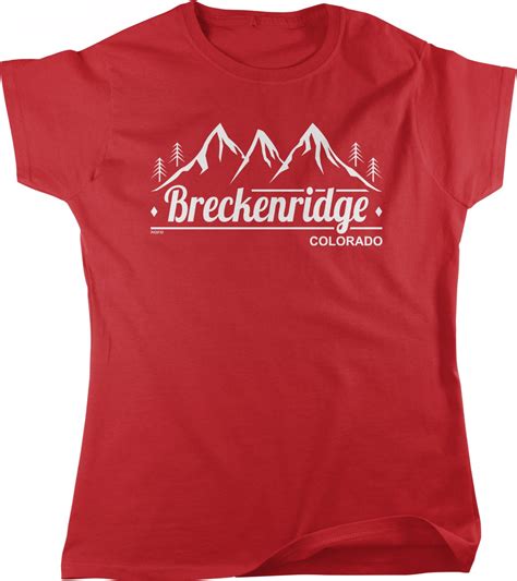 Breckenridge Colorado T Shirt 2817 Seknovelty