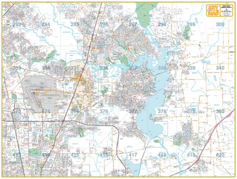 Northeast Harris County Houston Map Company