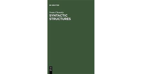Syntactic Structures By Noam Chomsky — Reviews Discussion Bookclubs