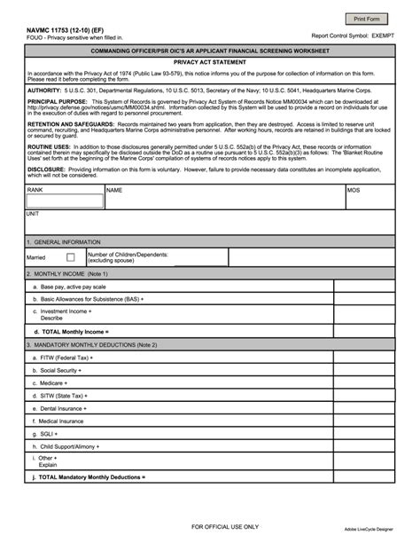 Navmc 11753 2020 2021 Fill And Sign Printable Template Online Us