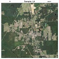Aerial Photography Map of Sarepta, LA Louisiana