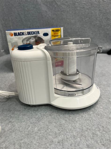 Black And Decker Home 15 Cup Electric One Touch Food Choppermincer