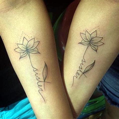 65 Matching Sister Tattoo Designs To Get Your Feelings Inked