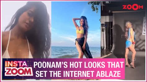 Poonam Pandey S Sizzling Hot Looks That Set The Internet Ablaze Bollywood News Trendradars India