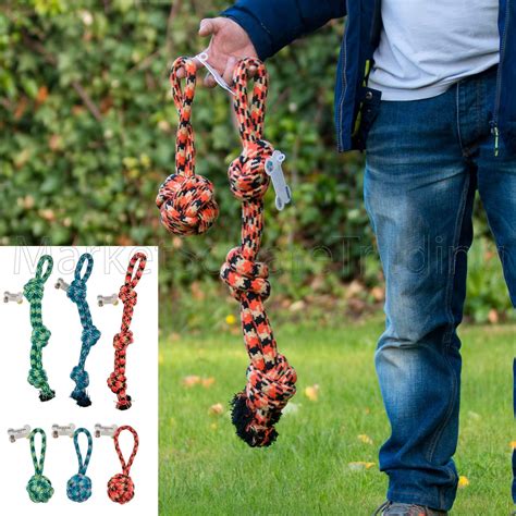 Pet Large Dog Toys Strong Large Tugger Ball Rope Throwing Heavy Duty