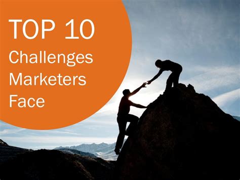 Top 10 Challenges Marketers Face By Hubspot All In One Marketing