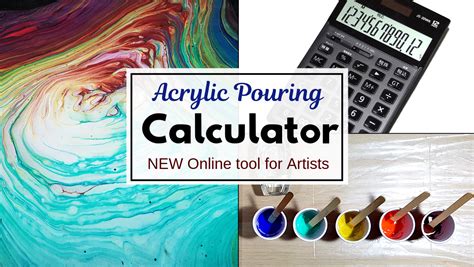 Acrylic Pouring Paint Calculator Free And Easy Online Tool From Smart