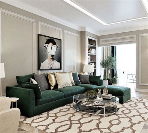 20 Emerald Green Sofa Living Room Ideas Decoomo