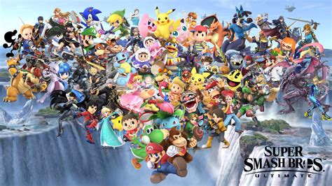 Super Smash Bros Ultimate Wallpaper Fanmade 4k Smashbros