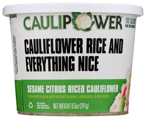 Caulipower Sesame Citrus Riced Cauliflower 85 Oz Stock Finder Alerts