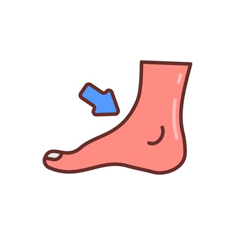 Ankle Icon In Vector Illustration 27538778 Vector Art At Vecteezy