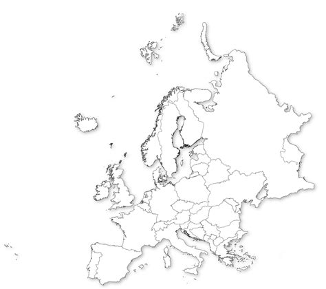Political Map Of Europe Blank 6438 The Best Porn Website