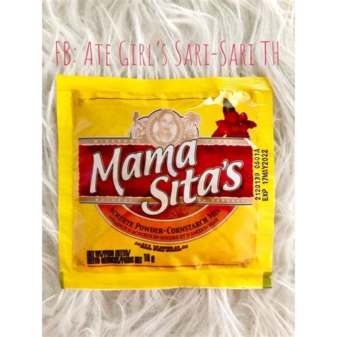 Mama Sitas Atsuete Powder 10g Shopee Thailand