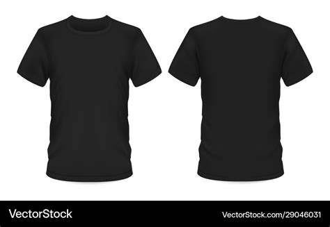 mockup template men black t shirt short sleeve vector image hot sex picture