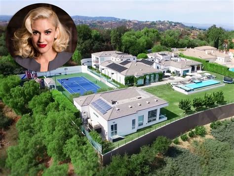 Gwen Stefani Is Selling The Beverly Hills Mansion She Shared With Ex Gavin Rossdale Celebrity