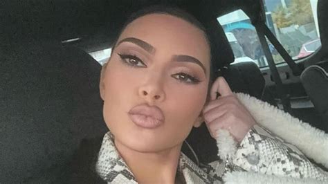 Kim Kardashian Fans Double Take As Star Looks ‘bald In Shocking Car