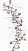 The Romantic Road Germany // Map of 28 Towns and Villages Romantic Road ...