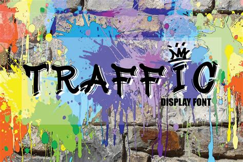 Traffic Font By Ktwop Creative Fabrica