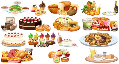 Funny Fast Food Food Clipart Junk Food Clipart Party Food Clipart