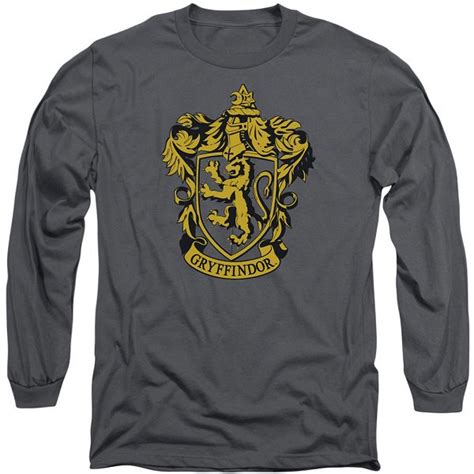 Harry Potter Gryffindor Crest Long Sleeve ロングtシャツ