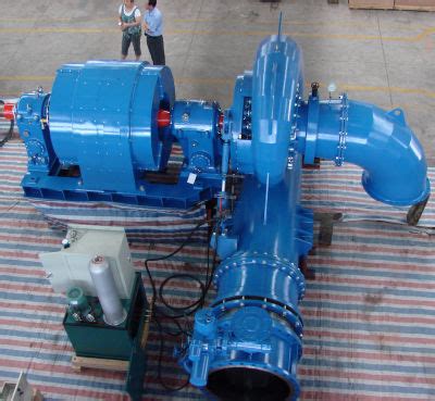 China MW Small Francis Turbine Water Turbine Generator Hydro Power