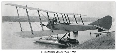 Boeing Model 2 Seaplane Photos Specifications And Performance Data