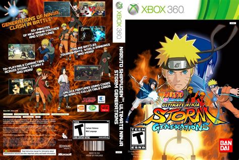 Naruto Shippuden Ultimate Ninja Storm Generations Xbox 360 Game