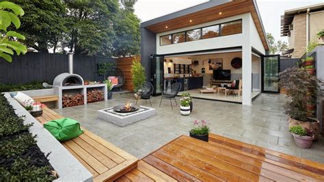 Creating A Modern Outdoor Entertaining Area Bunnings Australia