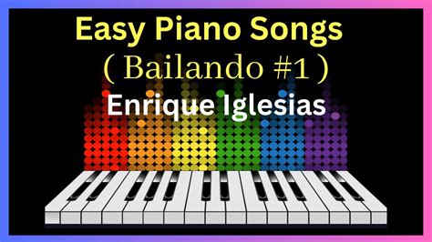 Enrique Iglesias Bailando Keyboard Lesson Intermediate Advance