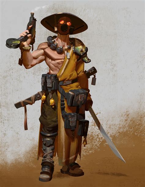 Artstation Post Apocalypse World Mercenary Seungho Lee In 2021