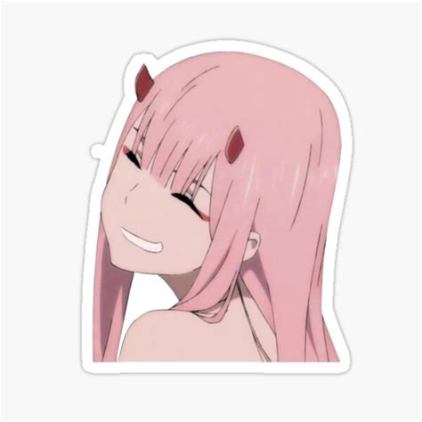 Zero Two Sticker For Sale By Linex Redbubble