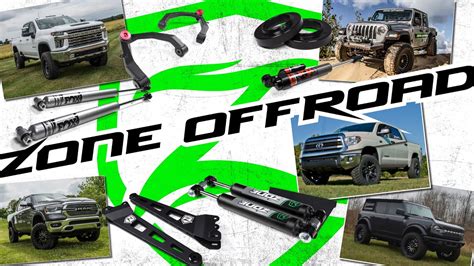 Zone Offroad American Made Lift Kits Youtube