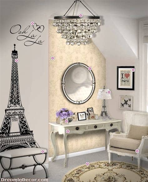 These chic, feminine, & french pieces are perfect to decorate your paris themed room. The Ultimate Decor for a Paris Themed Bedroom | Paris ...