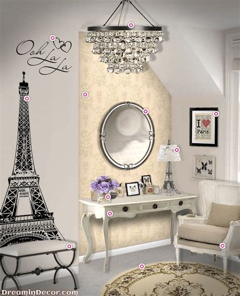 Got the bump, décor and passport already? The Ultimate Decor for a Paris Themed Bedroom | Paris ...