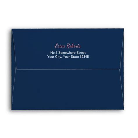 Check spelling or type a new query. Navy Blue Pre-Addressed 5X7 Envelope #navy #blue #address ...