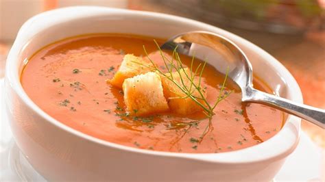 Chilled Carrot Tomato Soup Ufs
