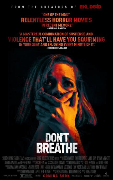 Download don't breathe torrent, you are in the right place to watch online and download don't breathe yts movies at your mobile or laptop in excellent 720p, 1080p and 4k quality. Review: Don't Breathe - A new "best horror film of the year"
