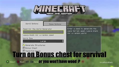 Minecraft Xbox One Edition Survival Island Seed New