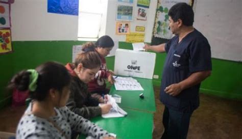 Diez años de una ruptura advertida. ONPE: esta es la función de los miembros de mesa en las ...