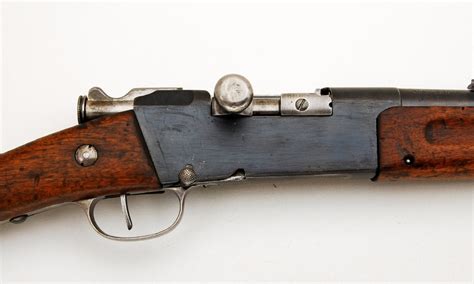 It is an 8 mm bolt action infantry rifle that entered service in the french army in 1887. French D Armes Model 1886 M93 8mm Lebel Bolt Action Rifle ...