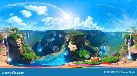 Nature S Symphony: AI-Curated Landscape with Flower, River, and Forest