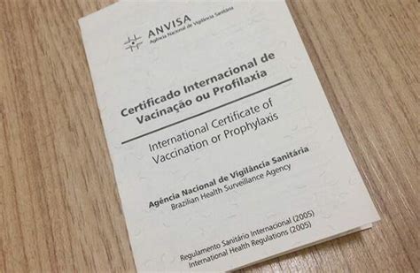 More images for certificado vacinação » Com avanço da febre amarela, certificado para viagem tem ...