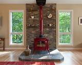 Images of Wood Stove Mantel