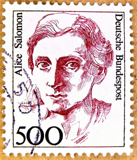 Alice salomon is part of g.i. great stamp Germany 500 pf. pfennig 5 DM Alice Salomon (pi… | Flickr