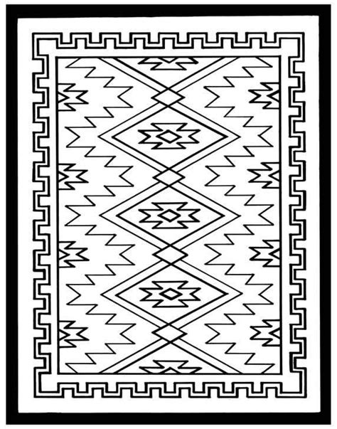 Printable Navajo Coloring Pages
