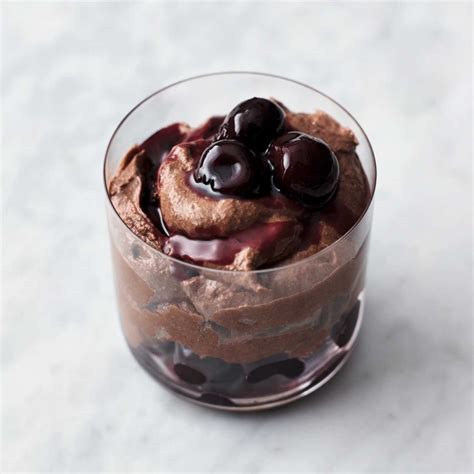 There are tons of dessert recipes on jamieoliver.com, so pick your favourite! Jamie Oliver's cherry chocolate mousse recipe - Chatelaine